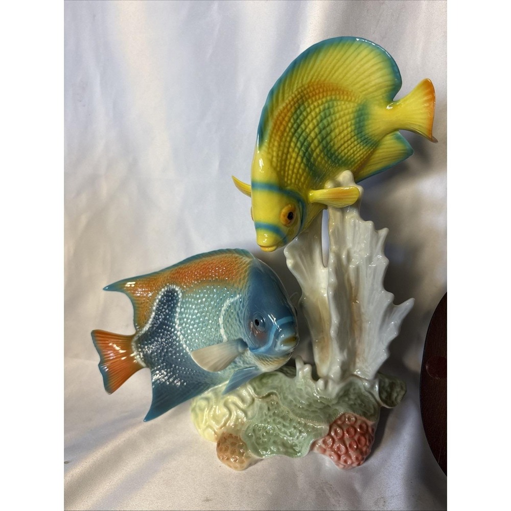 Goebel West Germany Tropical Fish Figurine 12" Tall